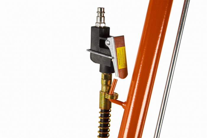 Cric hidraulic 22 Tone 70-650mm camion tir utilaje cu actionare pneumatica (KD1316) [7]