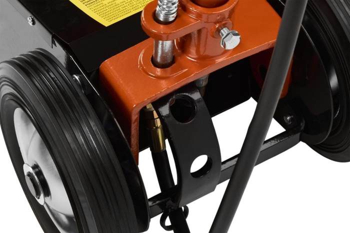Cric hidraulic 22 Tone 70-650mm camion tir utilaje cu actionare pneumatica (KD1316) [25]