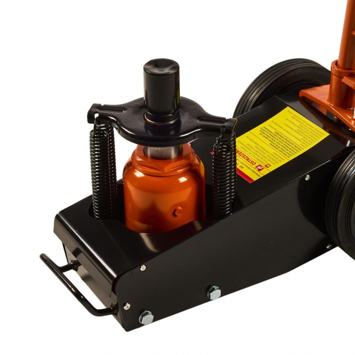 Cric hidraulic 22 Tone 70-650mm camion tir utilaje cu actionare pneumatica (KD1316) [13]