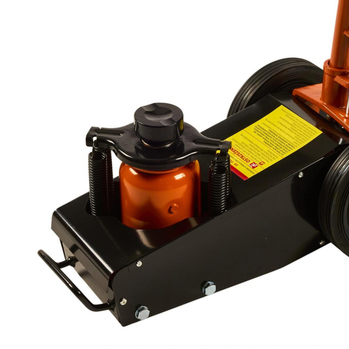 Cric hidraulic 22 Tone 70-650mm camion tir utilaje cu actionare pneumatica (KD1316) [10]