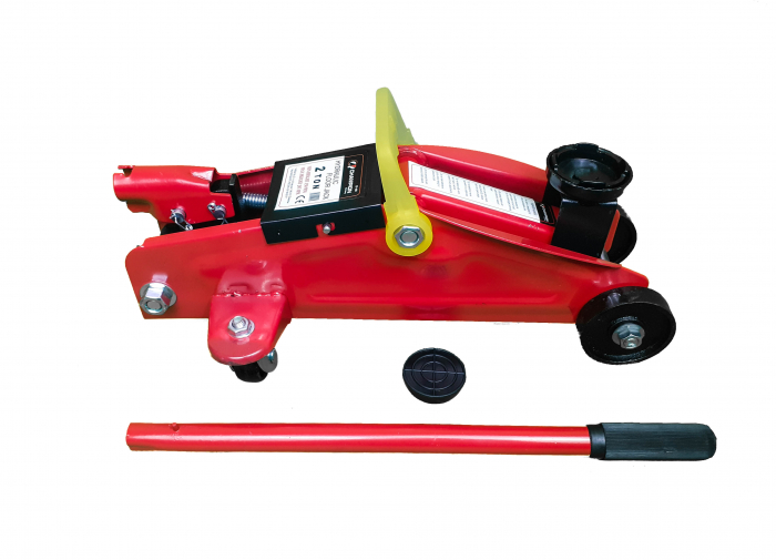 Cric hidraulic 2T 130-295mm + set 2 suporti auto 3T 280-420mm (2T+3T-2) [10]