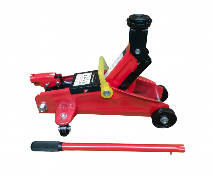 Cric hidraulic 2T 130-295mm + set 2 suporti auto 3T 280-420mm (2T+3T-2) [12]