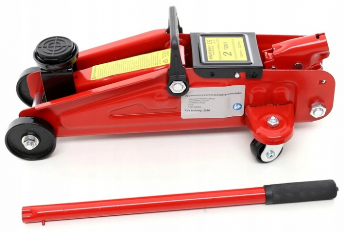 Cric hidraulic 2Tone tip crocodil ridicare auto 130-295mm (CP-480) [10]