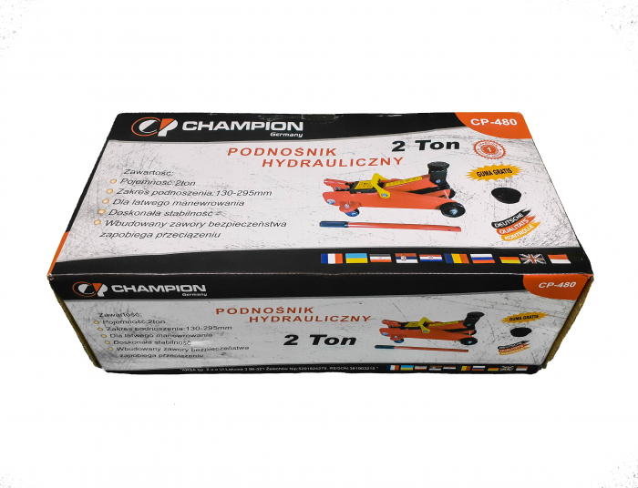 Cric hidraulic 2Tone tip crocodil ridicare auto 130-295mm (CP-480) [4]
