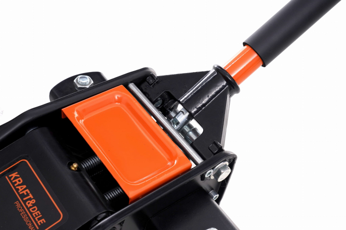 Cric hidraulic 3.5Tone 75-505mm tip crocodil ridicare auto cu garda joasa (KD1309) [3]