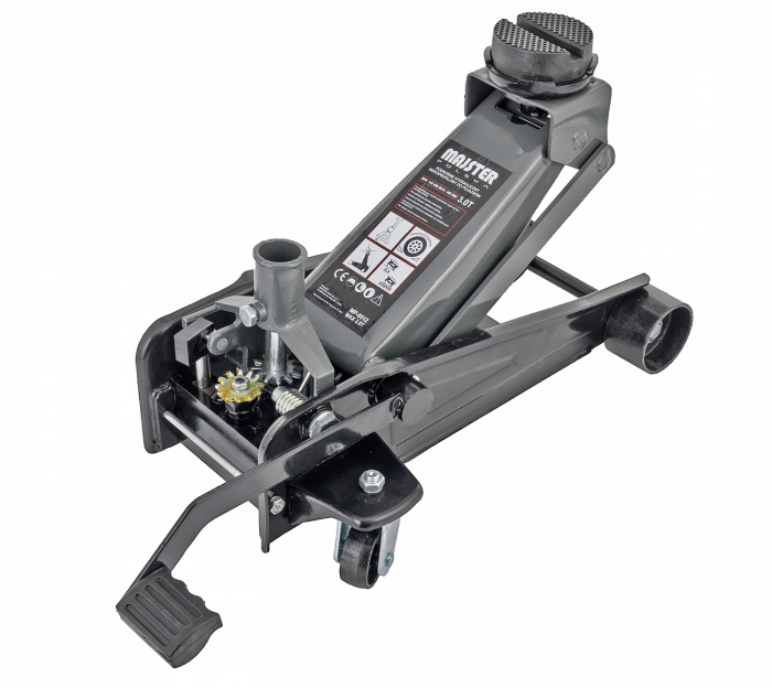 Cric hidraulic 3 Tone 135-495 mm cu pedala tip crocodil ridicare auto (MP0512) [3]
