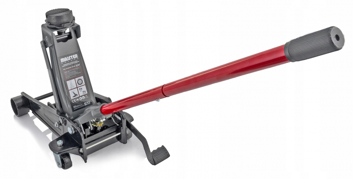 Cric hidraulic 3 Tone 135-495 mm cu pedala tip crocodil ridicare auto (MP0512) [11]