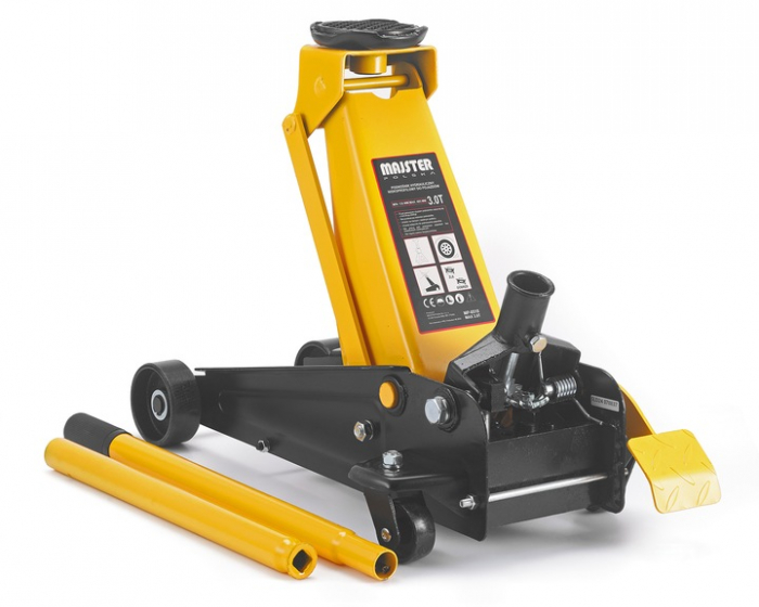 Cric hidraulic 3 Tone 135-495 mm cu pedala tip crocodil ridicare auto (MP0518) [6]