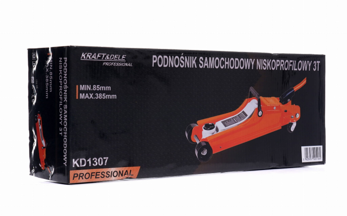 Cric hidraulic 3Tone 85-385mm tip crocodil ridicare auto cu garda joasa (KD1307) [13]