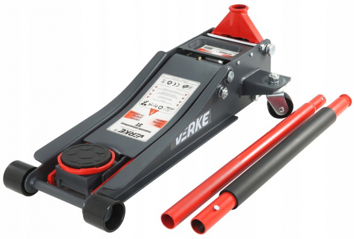 Cric hidraulic 3Tone profesional 75-500mm talie joasa pompa dubla 2 cilindri tip crocodil ridicare auto (V80109) [8]