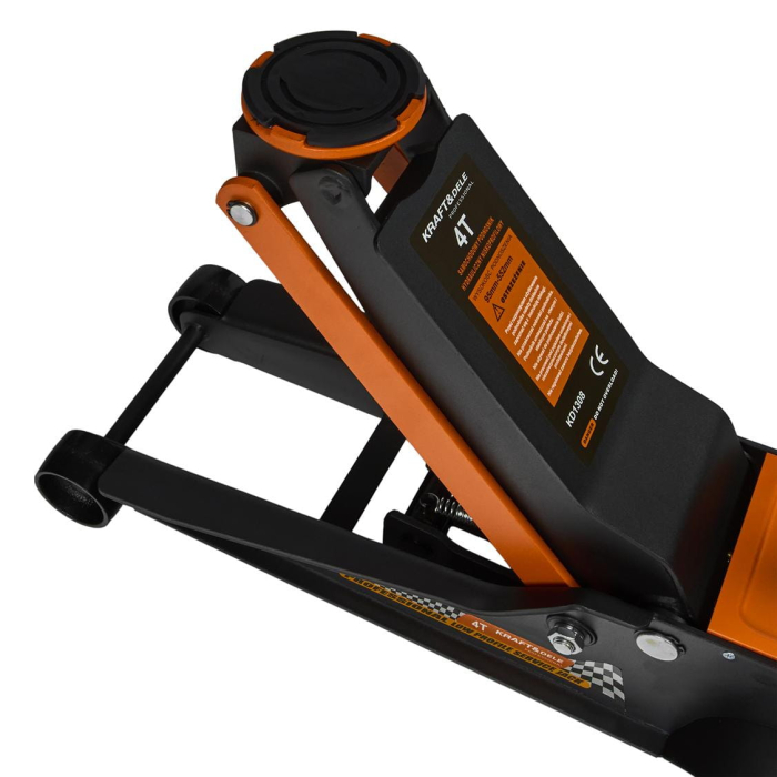 Cric hidraulic 4Tone 95-552mm tip crocodil ridicare auto cu garda joasa (KD1308) [10]