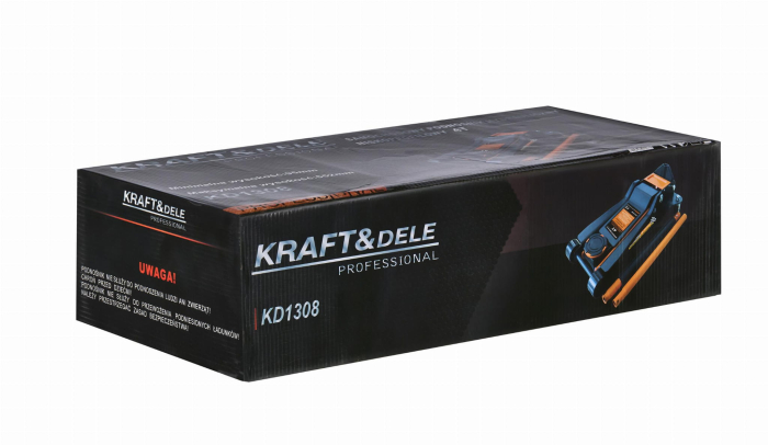 Cric hidraulic 4Tone 95-552mm tip crocodil ridicare auto cu garda joasa (KD1308) [25]