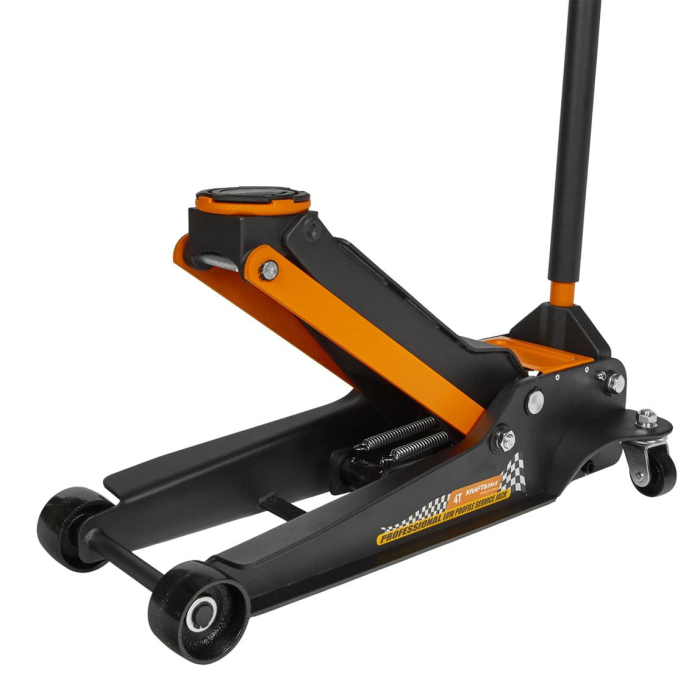 Cric hidraulic 4Tone 95-552mm tip crocodil ridicare auto cu garda joasa (KD1308) [14]