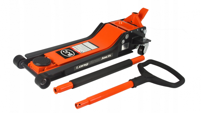 Cric hidraulic 4Tone profesional 95-550mm talie joasa pompa dubla 2 cilindri tip crocodil ridicare auto (M80236) [8]