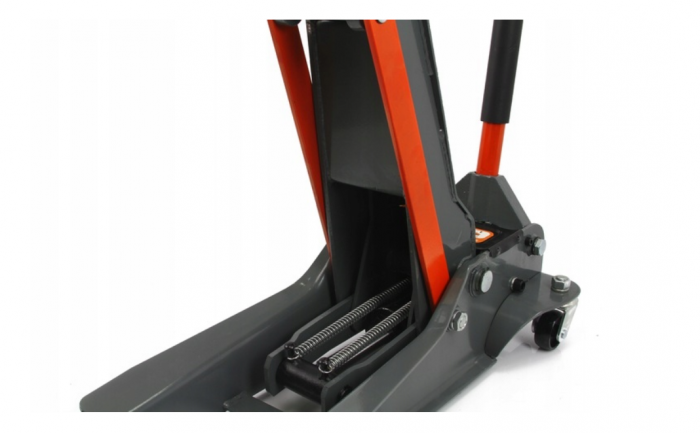 Cric hidraulic 4Tone profesional 95-550mm talie joasa pompa dubla 2 cilindri tip crocodil ridicare auto (M80236) [2]