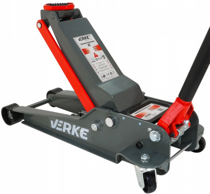 Cric hidraulic 4Tone profesional 95-550mm talie joasa pompa dubla 2 cilindri tip crocodil ridicare auto (V80114) [8]