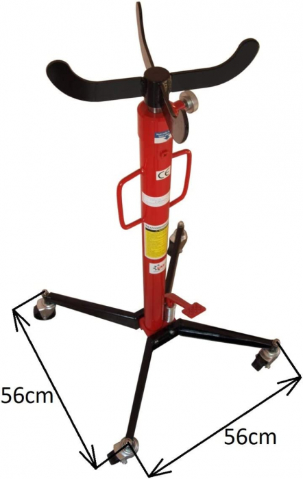Cric hidraulic 500kg cu suport cauciuc cutii de viteze extras montat demontat (MT06052) [3]