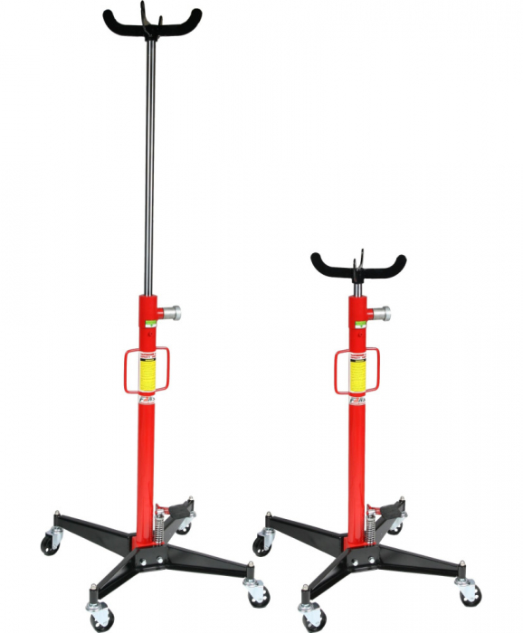 Cric hidraulic 500kg cutii de viteze cu suport adaptor reglabil extras montat demontat (FR5200+9020) [3]