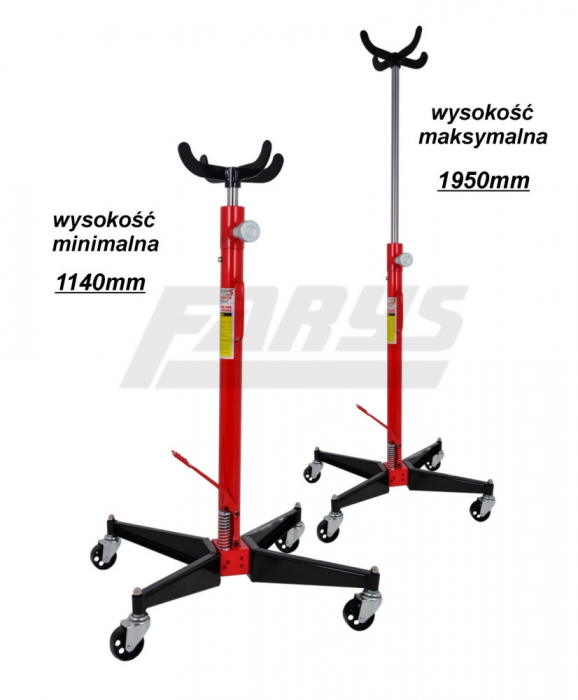 Cric hidraulic 500kg cutii de viteze extras montat demontat (FR5200) [5]