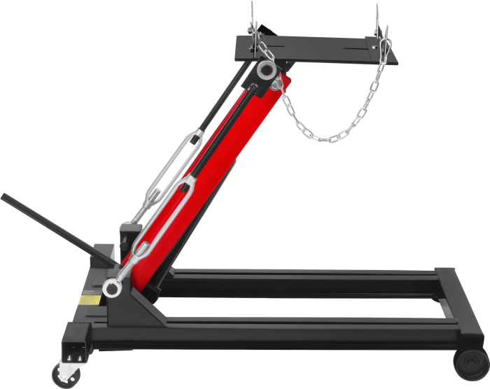 Cric hidraulic cutie viteze 2T, inaltime 225-900 mm, reglaj unghi placa, 4 roti (KD12683) [8]