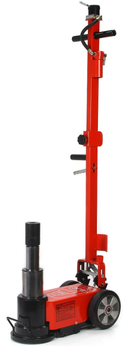 Cric hidro-pneumatic 30/15T BJC, camion tir utilaje cu actionare pneumatica, 195-420 mm, 6-12 bar (M80391) [4]