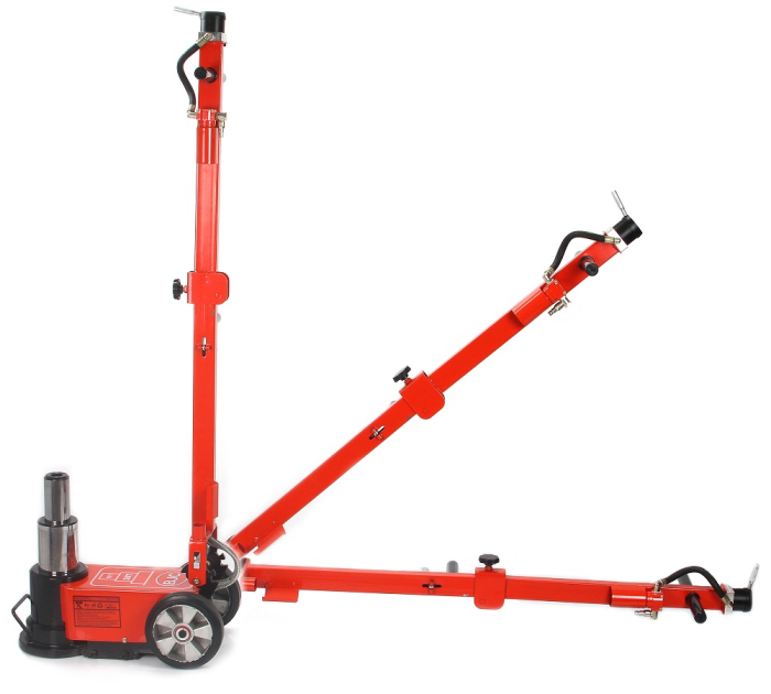 Cric hidro-pneumatic 30/15T BJC, camion tir utilaje cu actionare pneumatica, 195-420 mm, 6-12 bar (M80391) [5]