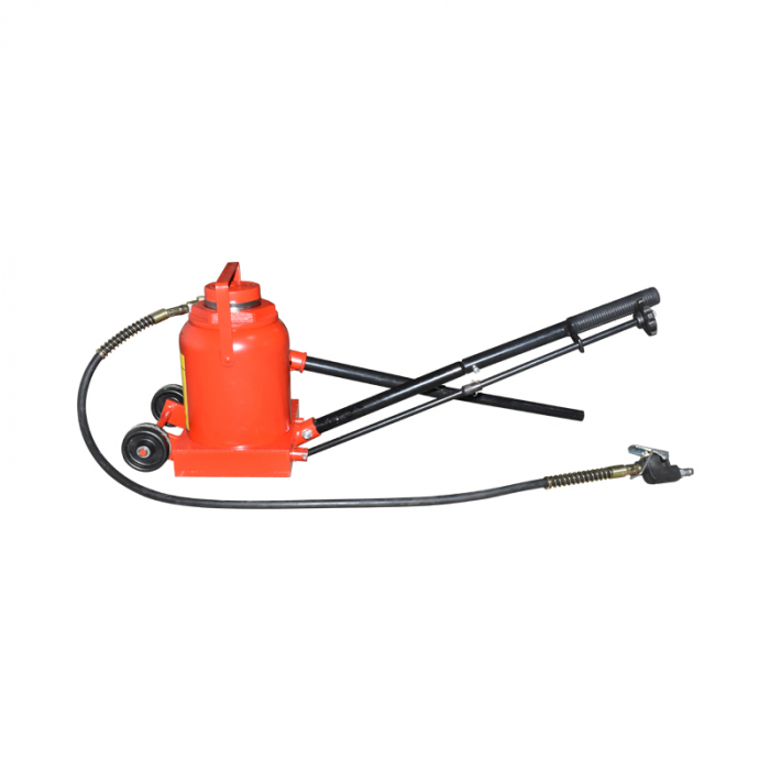 Cric hidro-pneumatic 50T 280-440mm camion tir utilaje cu actionare pneumatica (DISCY26) [2]