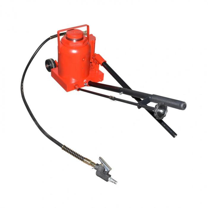 Cric hidro-pneumatic 50T 280-440mm camion tir utilaje cu actionare pneumatica (DISCY26) [4]