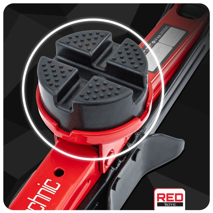 Cric mecanic tip foarfeca 2.5T, 115-420mm, cu cheie si capete 21/23mm, pentru autoturisme (RTPTR0151) [26]