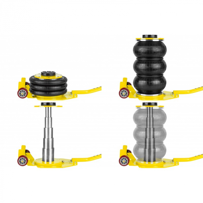 Cric pneumatic 3.5 Tone cu extensie inaltator profesional cu pernă de aer pentru vulcanizare 15-48cm Aspp3.5t (1054) [4]