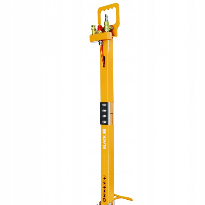 Cric pneumatic 3.5 Tone cu maner reglabil profesional cu pernă de aer pentru vulcanizare 14-40cm (14310) [6]