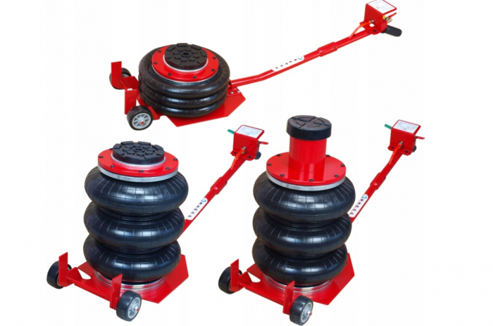Cric pneumatic 3.5 Tone profesional cu inaltator pernă de aer pentru vulcanizare 14-50cm (3.5TAIRH) [9]