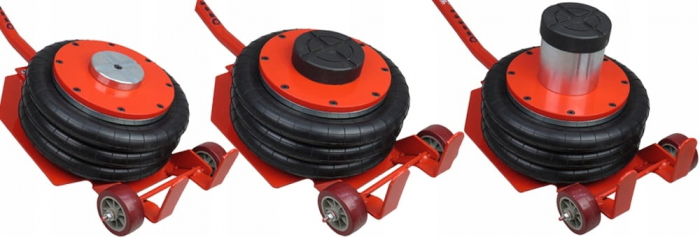 Cric pneumatic 3.5 Tone profesional cu pernă de aer cu inaltator vulcanizare 15-50cm (M80132) [6]