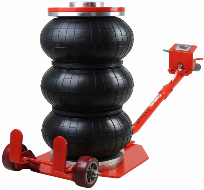 Cric pneumatic 3.5 Tone profesional cu pernă de aer cu inaltator vulcanizare 15-50cm (M80132) [2]