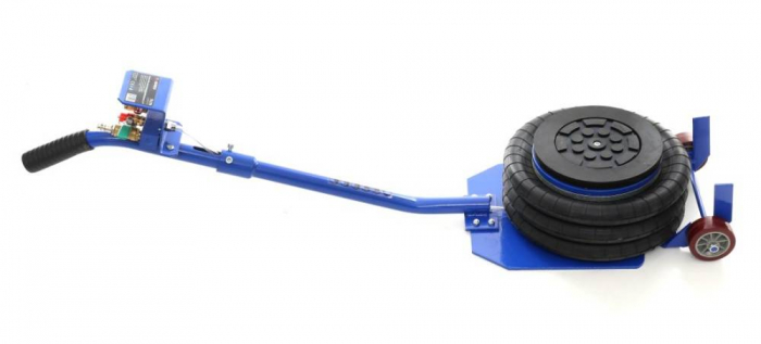 Resigilat-Cric pneumatic 3.5 Tone profesional cu pernă de aer pentru vulcanizare 13.5-40cm (TA256) [18]