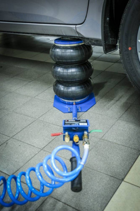 Cric pneumatic 3.5 Tone profesional cu pernă de aer pentru vulcanizare 13.5-40cm (TA256) [6]