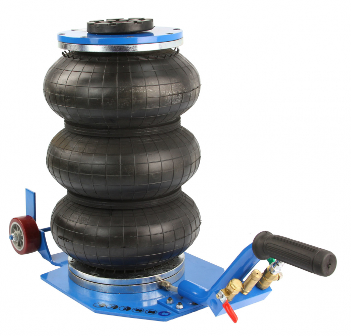 Cric pneumatic 3.5 Tone profesional cu pernă de aer pentru vulcanizare 14-40cm (M80130R-2) [10]