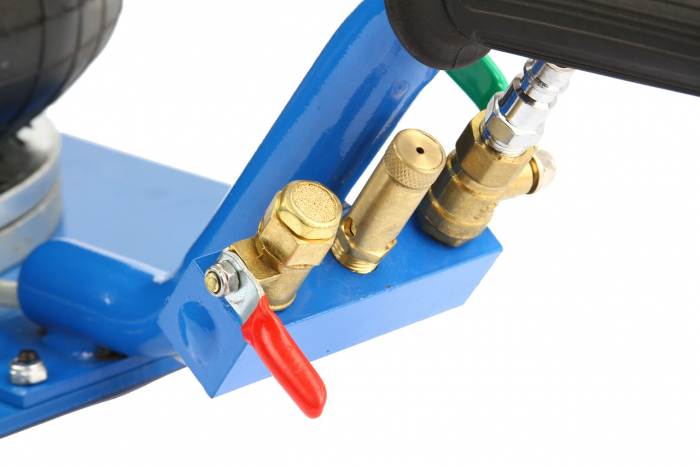 Cric pneumatic 3.5 Tone profesional cu pernă de aer pentru vulcanizare 14-40cm (M80130R-2) [11]