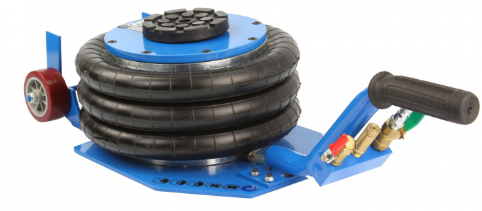 Cric pneumatic 3.5 Tone profesional cu pernă de aer pentru vulcanizare 14-40cm (M80130R-2) [6]