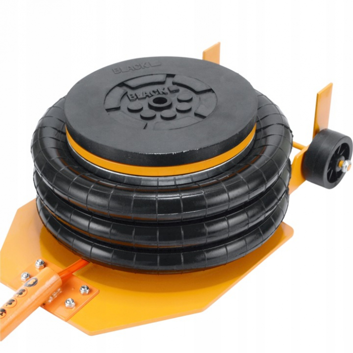 Cric pneumatic 3.5 Tone profesional cu pernă de aer pentru vulcanizare 14-40cm + Set 2 suporti sustinere tip capra 3 Tone auto (3.5TAIR+KD3171) [6]