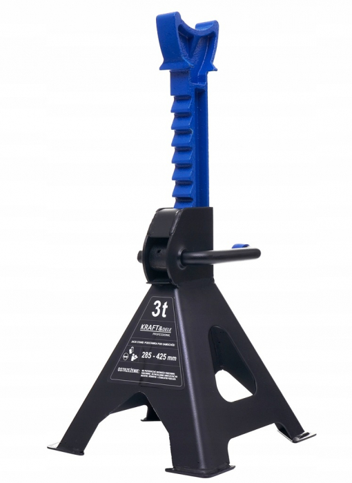 Cric pneumatic 3.5 Tone profesional cu pernă de aer pentru vulcanizare 14-40cm + Set 2 suporti sustinere tip capra 3 Tone auto (3.5TAIR+KD3171) [5]