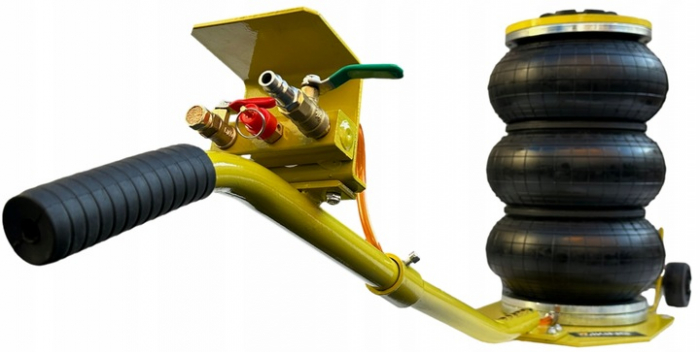 Cric pneumatic 3.5 Tone profesional cu pernă de aer pentru vulcanizare 14-41cm (ZG-E) [8]