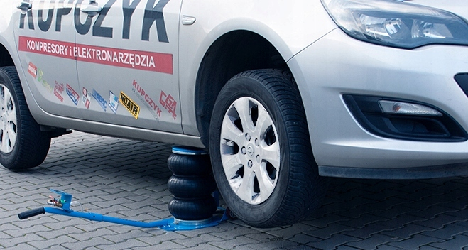 Cric pneumatic 3.5 Tone profesional cu pernă de aer pentru vulcanizare 14,5-40cm (KPB-3,5) [3]