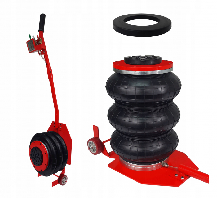 Cric pneumatic 3.5 Tone profesional cu pernă de aer pentru vulcanizare 14,5-40cm (PP001) [2]
