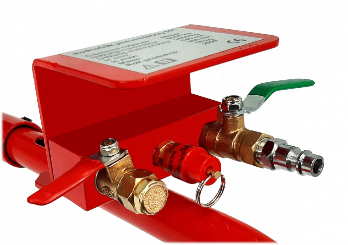 Cric pneumatic 3.5 Tone profesional cu pernă de aer pentru vulcanizare 14,5-40cm (PP001) [5]