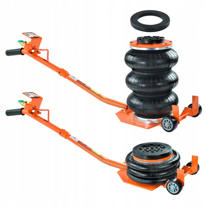 Cric pneumatic 3.5 Tone profesional cu pernă de aer pentru vulcanizare 15-40cm (RK-01-200) [5]