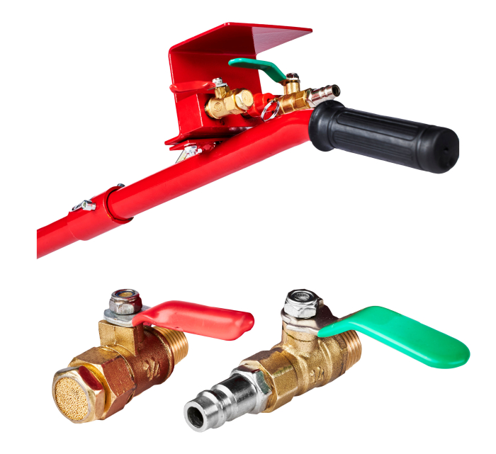 Cric pneumatic 3.5 Tone profesional cu pernă de aer pentru vulcanizare (KD470) [17]