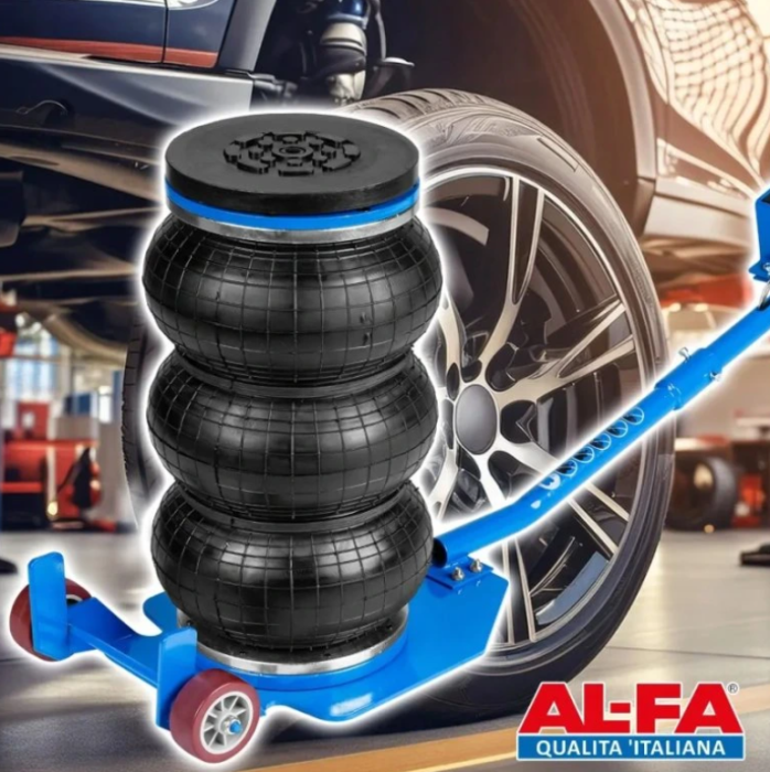 Cric pneumatic 3.5 Tone profesional cu pernă de aer vulcanizare (ALPP3.5T) [9]