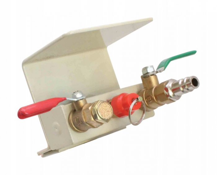 Cric pneumatic 3 Tone profesional cu pernă de aer pentru vulcanizare (S-ABJ3) [4]