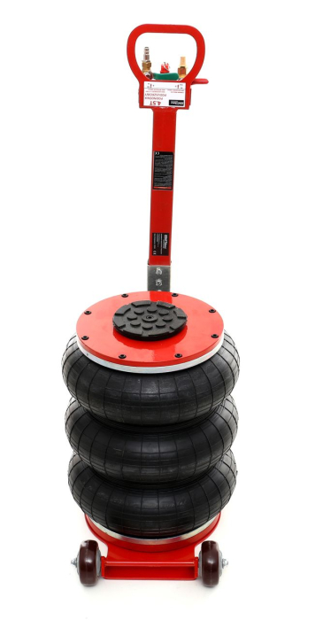 Cric pneumatic 4.5 Tone cu maner reglabil profesional cu pernă de aer pentru vulcanizare 15-40cm (KD369) [7]
